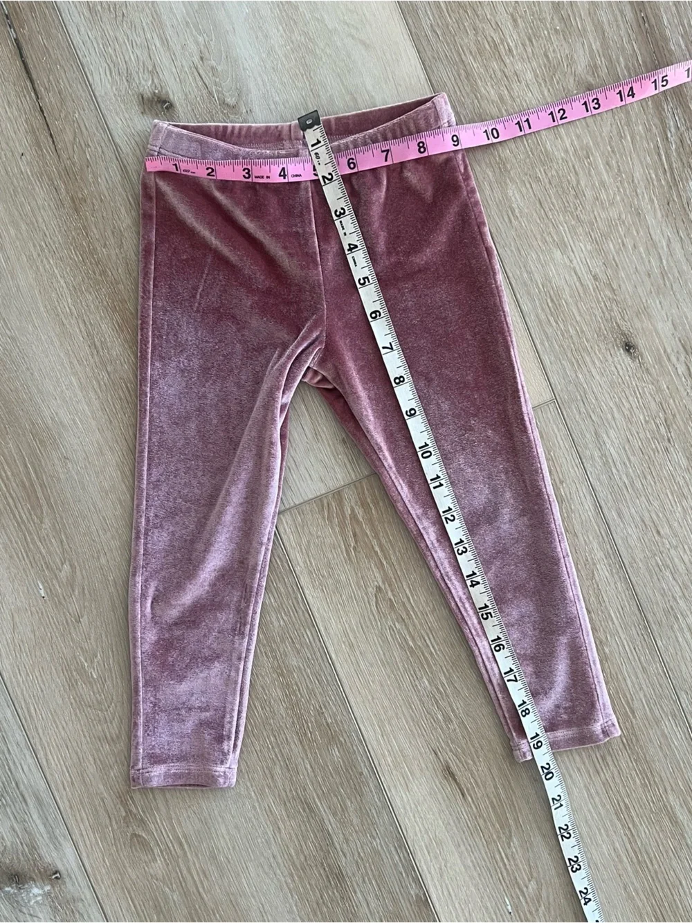 Pink Chicken New York velvet dress + leggings set